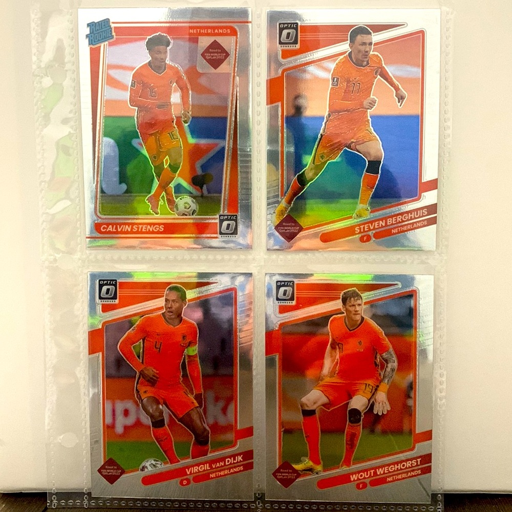 NETHERLANDS 🇳🇱 NATIONAL SOCCER TEAM TRADING CARDS 🔥🔥
